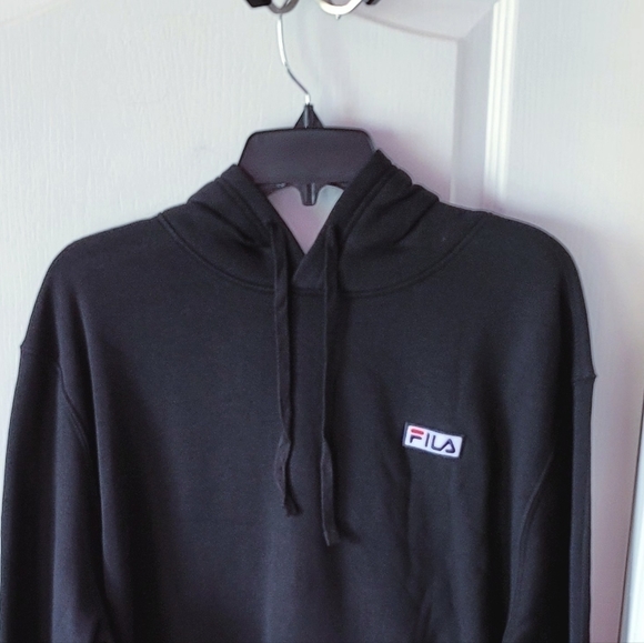 Fila Men's Hoodie Black Extra Large - Picture 2 of 3